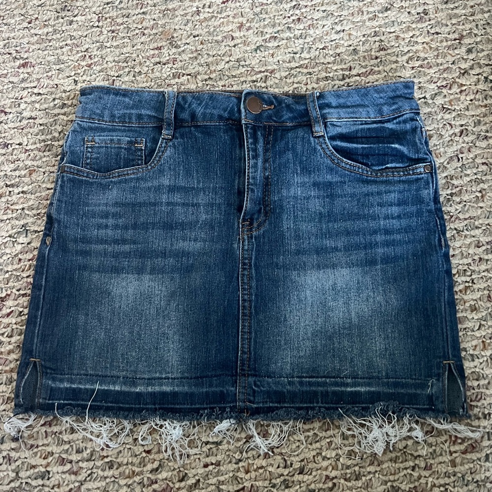 Jean Mini Skirt